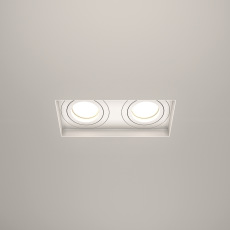 Встраиваемый светильник Atom GU10 2x50Вт DL003-02-W