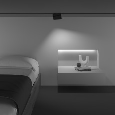 Трековый светильник Basis Gravity 3000K 10Вт 30°, TR077-2-10W3K-B