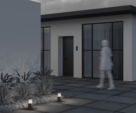 Ландшафтный светильник Bronx E27х1 60Вт IP 54, O576FL-01GR