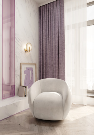 Настенный светильник (бра) Marmo E14х1 40Вт MOD099WL-01G2