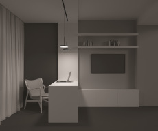 Трековый светильник Plato Exility 2700-6000K 15Вт 120° Dim Smart, TR123-4-15W-DS-B