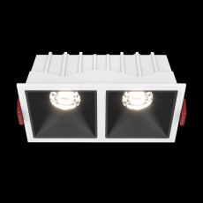 Встраиваемый светильник Alfa LED 4000K 2x10Вт 36° Dim Triac DL043-02-10W4K-D-SQ-WB