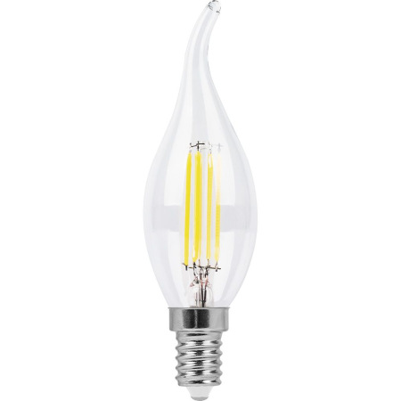 Лампа светодиодная, (11W) 230V E14 2700K прозрачная, LB-714