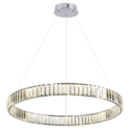 4930/45L L-VISION ODL24 609 хром/прозрачный металл/хрусталь Люстра LED 45W 4000K 5350Лм VEKIA