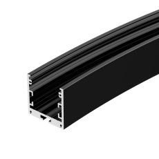 Профиль SL-ARC-3535-D1500-A45 BLACK (590мм, дуга 1 из 8) (Arlight, Алюминий)