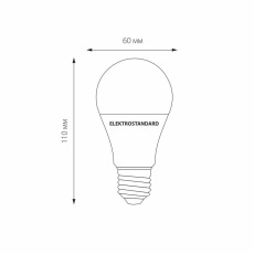 Лампа светодиодная Elektrostandard E27 17W 6500K матовая 4690389163873