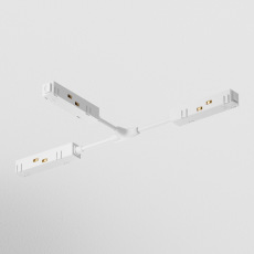 Коннектор питания Т-образный Gravity белый, TRA004CWT-22W