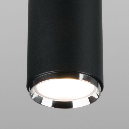 Трековый светильник Elektrostandard Svit GU10 черный/хром MRL 1013 4690389149658