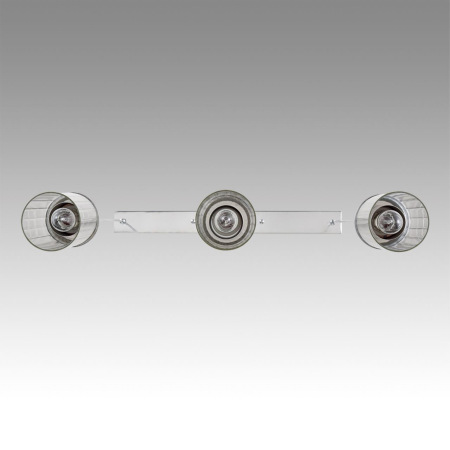 8102/3A COMFI LN25 хром/прозрачный металл/металл Подвес Е14 3*40W 220V ISHA