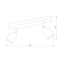 Спот TK Lighting 3302 Top