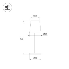 Светильник SP-DAISY-TAB-1.5W Warm3000-MIX (RS, 90 deg) (Arlight, IP54 Металл, 2 года) 058566 Светильник SP-DAISY-TAB-1.5W Warm3000-MIX (RS, 90 deg) (Arlight, IP54 Металл, 2 года) 058566
