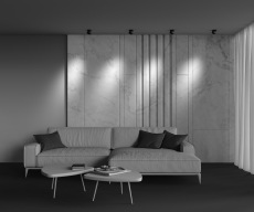 Потолочный светильник Magic 4000K 7Вт 36°, C022CL-7W4K-B-1