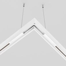 Коннектор питания угловой 15 см Exility белый TRA034CPC-42W-15