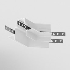 Угол-соединитель 135° Gravity встраиваемый белый TRA010CLO-42W