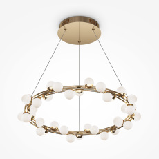 Подвесная светодиодная люстра Maytoni Tessara MOD081PL-L50G3K