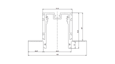 Шинопровод низковольтный SY SY-С-SL-601201-RC-2-BL