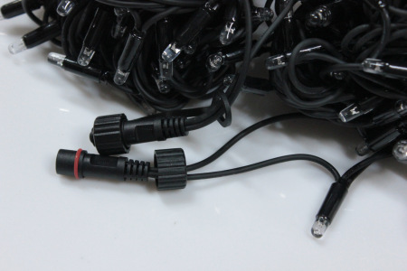 LED-PLR-192-20M-24V-WW/BL-W/O цвет бел. тепл/черн. провод, соед. (без шнура)24В(Новый коннектор)