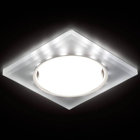 Встраиваемый светильник Ambrella light GX53 LED G215 CH/WH