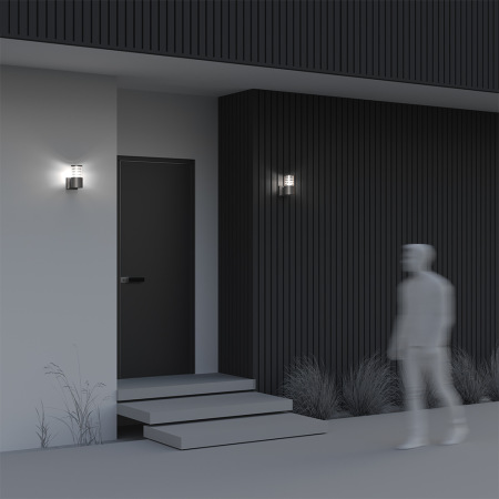 Настенный светильник (бра) Bronx E27х1 60Вт IP 54, O576WL-01GR