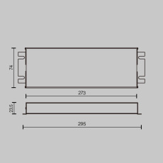 Источник напряжения Triac 24В 300Вт IP67, 734005