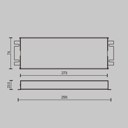 Источник напряжения Triac 24В 300Вт IP67, 734005