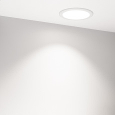 Светильник MS-ALORA-BUILT-R140-12W Day4000-MIX (WH, 60 deg, TRIAC) (Arlight, IP54 Пластик, 3 года)