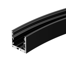 Профиль SL-ARC-3535-D800-A90 BLACK (630мм, дуга 1 из 4) (Arlight, Алюминий)