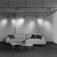 Трековый светильник Focus Led Flarity 3000K 12Вт 60°, TR144-1-12W3K-W-B