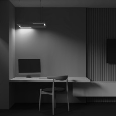 Трековый светильник Basis Exility 3000K 24Вт 120°, TR042-2-24W3K-W