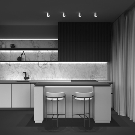 Потолочный светильник Orlo 3000K 1x9Вт 120° C085CL-9W3K-W