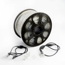 Дюралайт (лента светодиодная), 3W FERON 50м 220V 72LED/м 11х18мм, белый 7000K, LED-F3W