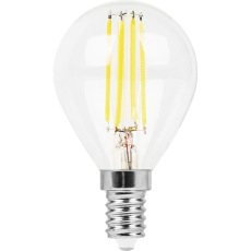 Лампа светодиодная, (9W) 230V E14 2700K прозрачная, LB-509
