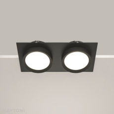 Встраиваемый светильник Hoop GX53 2x15W, DL086-02-GX53-SQ-B