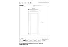Уличный светодиодный светильник Lucide Combo 27874/25/30