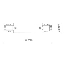 Коннектор прямой Nowodvorski Ctls Power 8707