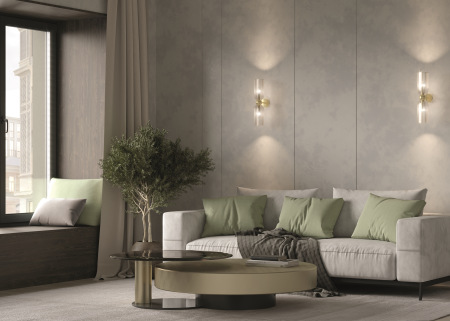 Настенный светильник (бра) Antic E14х2, MOD302WL-02CG