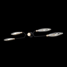 Настенный светильник (бра) Ventura G9x4, MOD012WL-04G