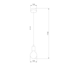 Подвесной светильник TK Lighting 1903 Retro