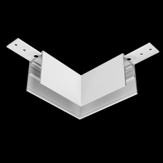 Коннектор угловой Exility накладной белый, TRA034HCL-41W