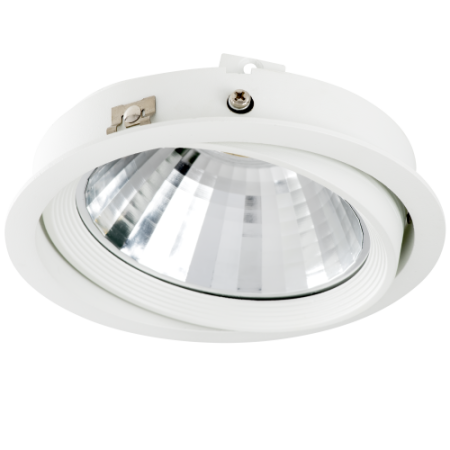 Светильник точечный встраиваемый декоративный под заменяемые галогенные или LED лампы Intero 111 217906