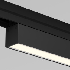Уличный трековый светильник Basis Exility IP 3000К 12Вт 120° черный, O-TR02-1-S-12WB3K