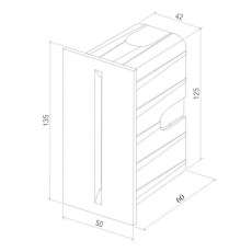 Встраиваемый светодиодный светильник Elektrostandard Step 8 40108/Led черный 4690389174773