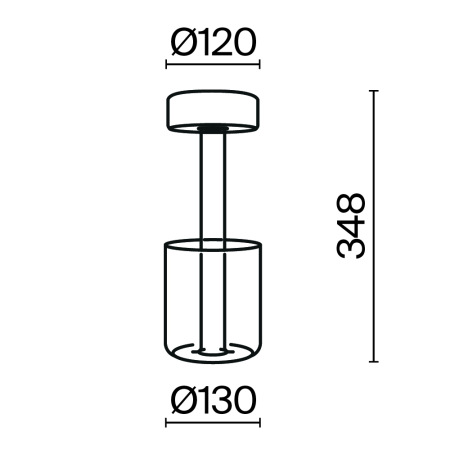 Аккумуляторный светильник AI Collaboration 2200-4000К 3Вт, MOD229TL-L3B3K3