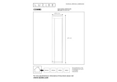 Уличный светодиодный светильник Lucide Combo 27874/45/30
