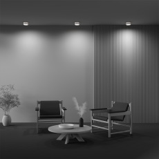 Потолочный светильник Zon 2700K 12Вт 120°, C032CL-12W2.7K-RD-W