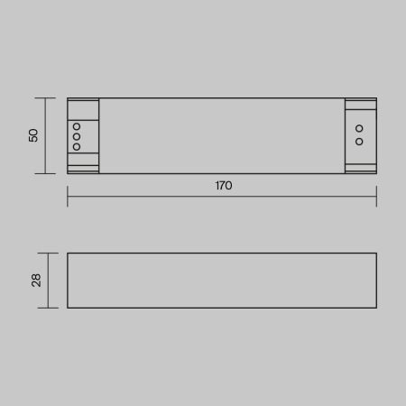 Блок питания 48В 100Вт IP20 PSL005, PSL005-100W-48V-IP20