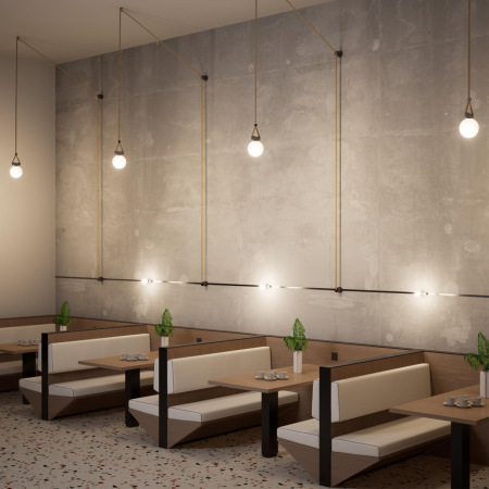 135256 SHINO NT24 черный Шинопровод текстильный 5м IP20 24V EASY