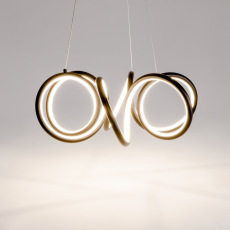 Подвесной светильник Curve 3000-4000К 52Вт, MOD241PL-L60BK