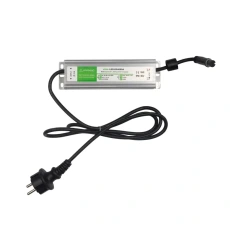 Гирлянда Тающие сосульки комплект 10 шт. х 100см, шаг 100см, 960 LED ТЕПЛЫЙ БЕЛЫЙ, черный каучук, IP65, 24В