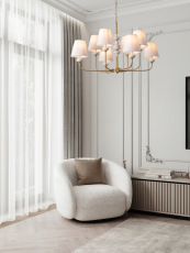 Подвесной светильник Evelyn FR2038PL-06BS